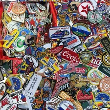 125pcs lot Random Mix Sew-on Iron on Patches Fashion Embroidered Patch 125