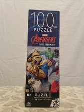 Jigsaw Puzzle 100 Pieces Marvel Avengers Mech Strike 9 X 10