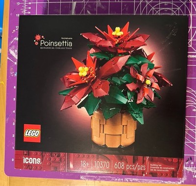LEGO Botanicals: Poinsettia (10370) NEW SEALED!