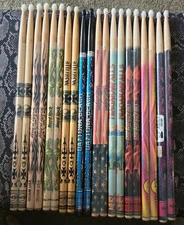 Hard Rock Cafe Drum Sticks  Nashville Guam San Antnio San Diego Daytona KualaNEW