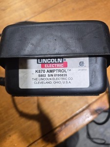 Lincoln Electric K870 Amptrol Foot Control Pedal 25' cable 6 pin SHIPS NEXT DAY