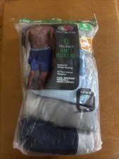 Fruit of the Loom 6 Tag Free Knit Boxers Small 28-30 Assorted Colors - New