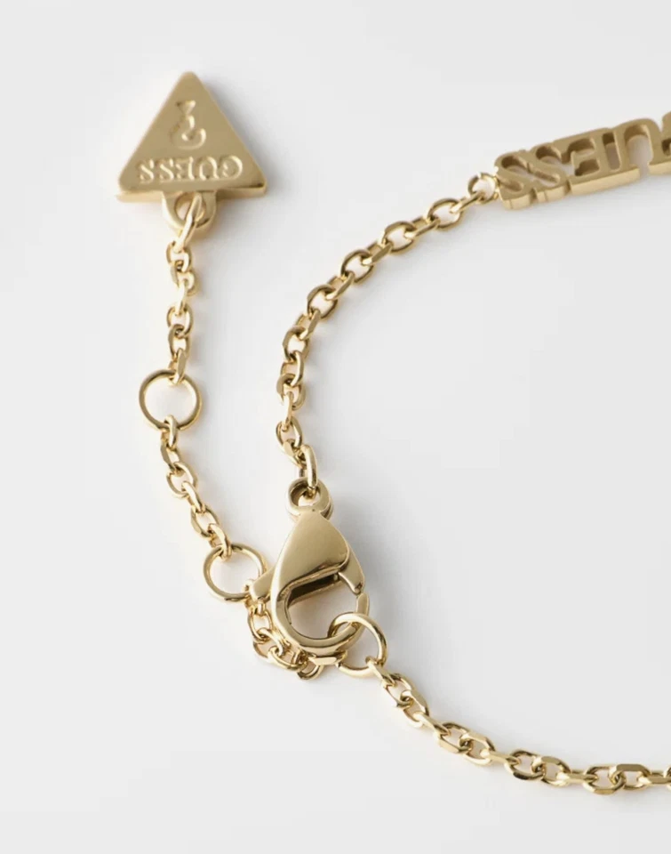 Guess Set Armband & Ohrringe Jubs03190jwygs Damen Gold Kristall - Bild 4 von 4