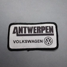 Volkswagen Antwerpen Belgium Port Logistics Printed Uniform Patch 4.5"x2.5"