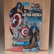 Image of Marvel The First Avenger Comic Series Heroic Age Captain America Figure