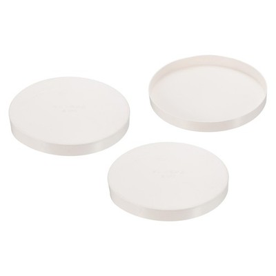 8'' PVC Leitung Endkappe 3Paket Möbel Steckdose Adapter für DIY Garten Weiß