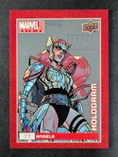 2019-20 Marvel Annual Upper Deck ANGELA 20/20 Bookend Hologram SSP #77
