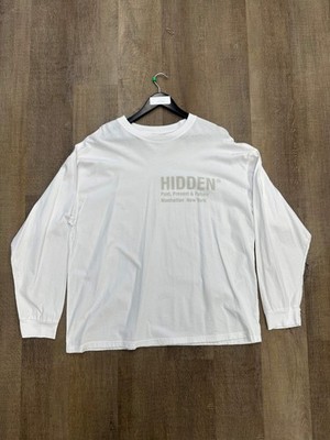 Hidden NY Past Present Future Long Sleeve White - Size XL