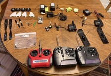 Estes & Hobby Lobby Model Plane Remote Controls, Power Cords, Skis, Wheels Parts