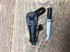 HASBRO GI JOE 12" Action Figure accessory Scuba Diver FROGMAN knife sheath 7B