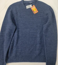 Daniel Cremieux Down East Collection Men's Blue Sweater NEW Size XL Soft $115.