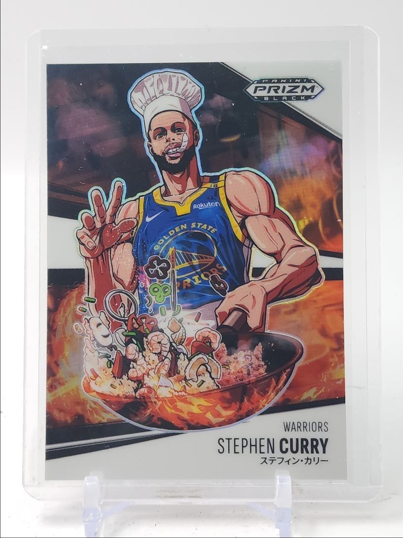 STEPHEN CURRY 2024-25 PANINI PRIZM BLACK MANGA CASE HIT SSP WARRIORS Q2420 R06