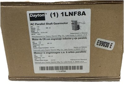 Dayton - AC Parallel Shaft Gear Motor - 1LNF8A