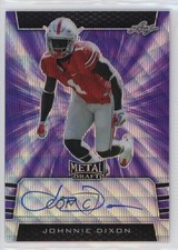 2019 Leaf Metal Draft Purple Wave 4/15 Johnnie Dixon #BA-JD1 Auto 00jz