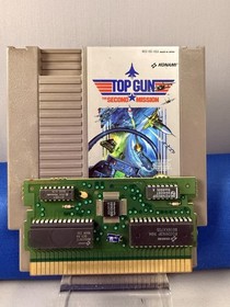 Top Gun Second Mission (Nintendo NES) limpio probado