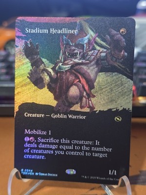 Stadium Headliner (Borderless) Tarkir: Dragonstorm Foil
