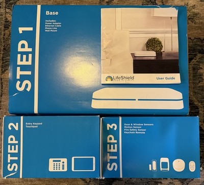 ADT LifeShield Security System with Motion, Fire & Window/Door Sensors & More