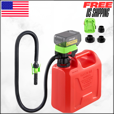#ad Fuel Transfer Pump W Auto Stop Sensor 41quot; Hose For DeWalt Battery Not Included $112.41