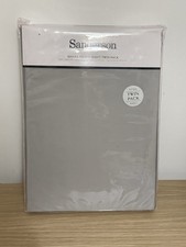 Sanderson Single Fitted Sheet .100% Cotton twin Pack/brand New