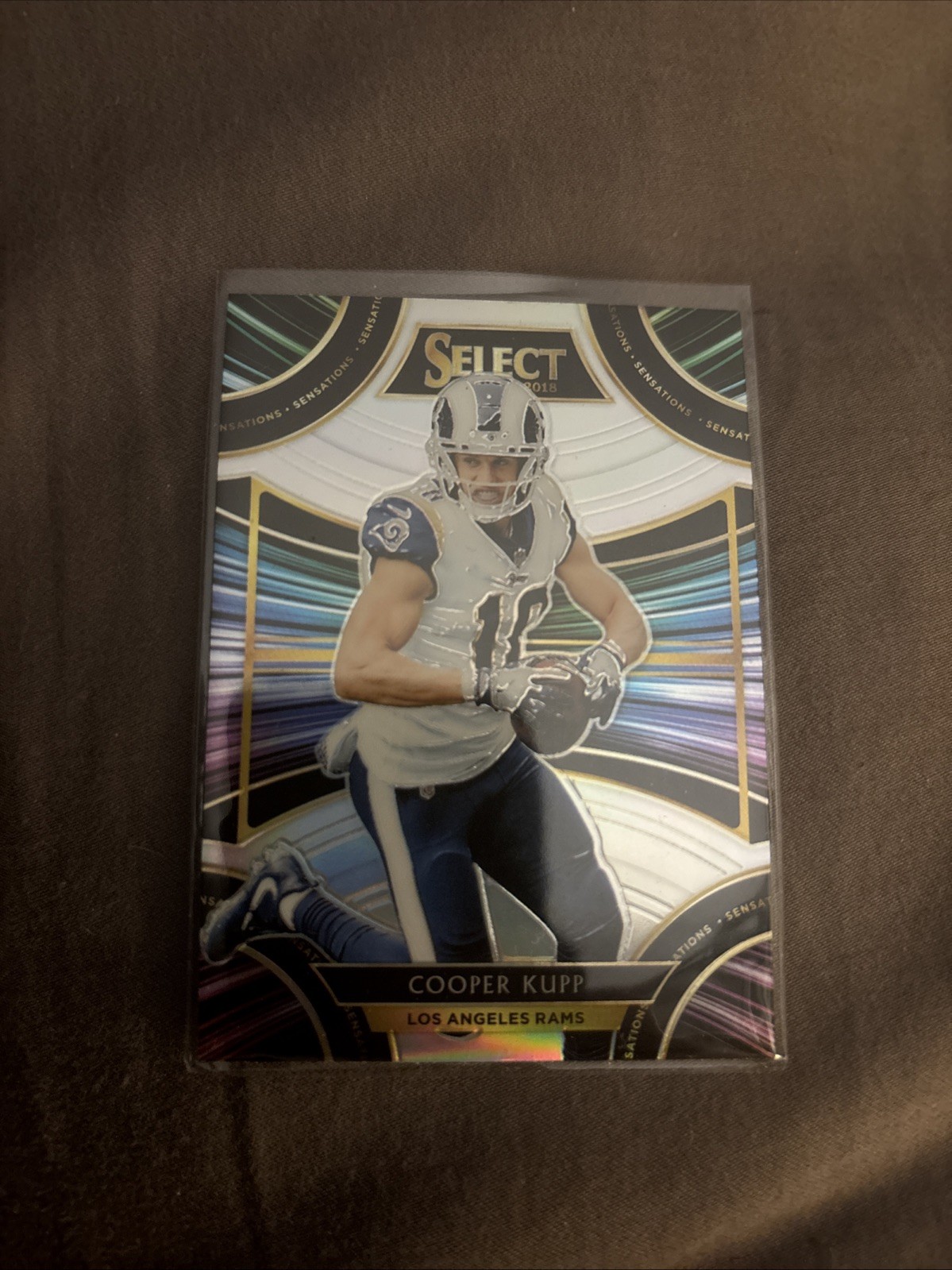 2018 Panini Select - Sensations Cooper Kupp #SE-22 Silver Prizm