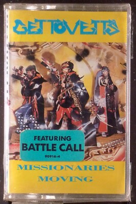 Gettovetts ‎– Missionaries Moving CASSETTE ISLAND RAP HIP HOP USA 