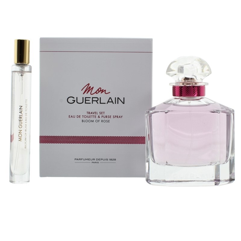Guerlain Mon Bloom Of Rose 100ml Eau De Toilette Gift Set