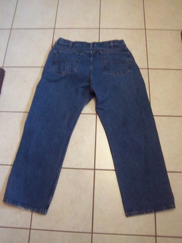 Neu 2 Paar Herren Relaxed Straight 38 x 30 Denim Flex Blue Jeans Levis & FadedGly - Bild 12 von 15