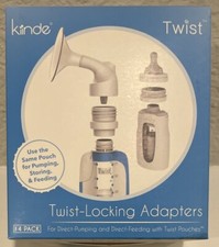 Kiinde Twist - Twist-Locking Adapters - 14 Pack - Brand New Sealed