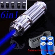 Focusable 1W 1000mW 450nm blue laser module Flashlight Torch Visible beam Lazer