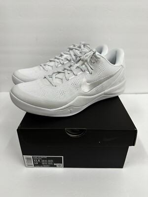 Nike Kobe VIII 8 Protro “Halo” Triple White FJ9364-100 Men's Size