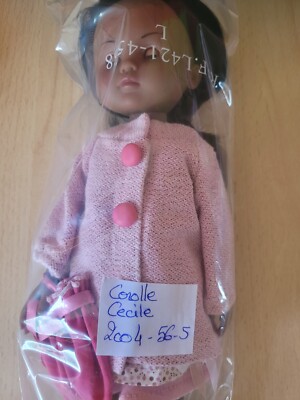 Poupée Corolle Cécile Les Chéries - Collection 2004 - 33cm - Avec Manteau