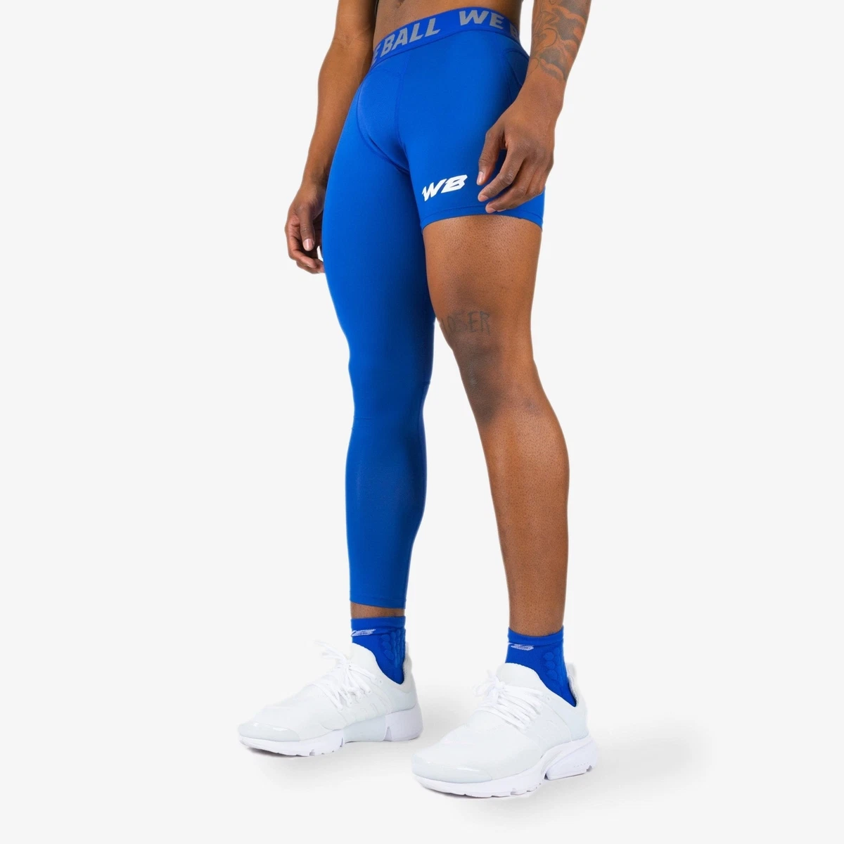 Blue football tights cheap