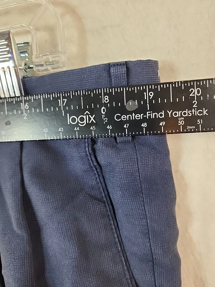 Pantalones de golf informales Byron Nelson Blue Eleven rectos plisados con puños para hombre 38 x 34 Foto 4 de 4