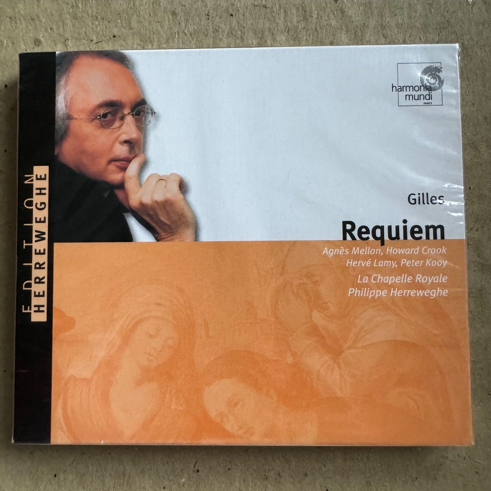 Gilles Requiem Diligam Te Domine Herreweghe NEW SEALED CD