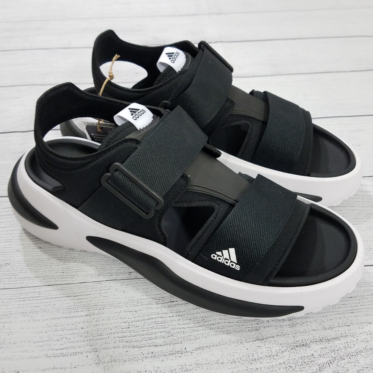 Adidas Mehana Platform Sandals Womens Size 11 IF7365 | eBay