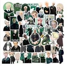 10 PCS Harry Potter Series Draco Malfoy Character Stickers BRAND NEW