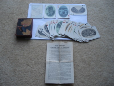 CWW1 PANAMA THE U.S.PLAYING CARD Co CINCINNATI U.S.A.SOUVENIR SPIELKARTEN