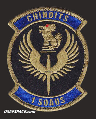 USAF 1stAIRLIFT SQ D パッチ USAF 1ST SPECIAL OPERATIONS AIR OPERATIONS SQ-Kadena AB,Japan