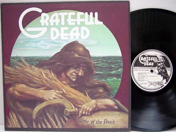 GRATEFUL DEAD - Wake of the Flood LP (1st US Issue on GD without Credits Bk Cvr)