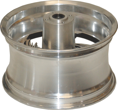 Eje trasero Diablo Chopper TPGS-303.408 B con espaciador y tuercas de bloqueo M12 x 325 mm - Imagen 7 de 7