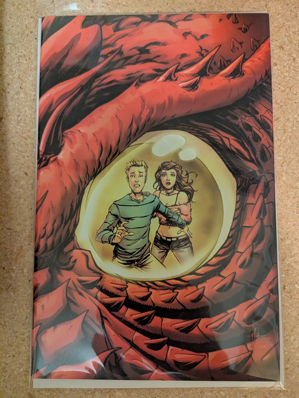 Leviathan #1 Cover G Creees Virgin Variant Image Comics 2018 VF/NM