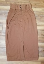 VTG Copper Key High Waist Pencil Skirt Old Money Preppy Business Quiet Luxury