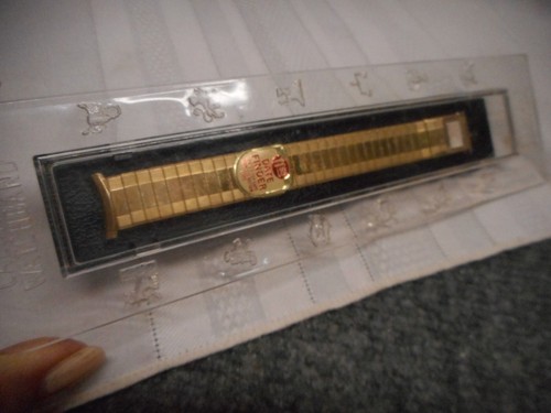 Vintage 10K Gold Filled SPEIDEL Twist-O-Flex Herrenuhrarmband 627 19