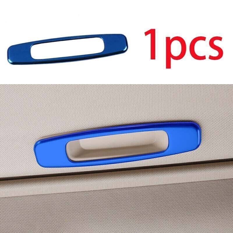 For Toyota Camry 2018-2023 Blue Cover Trim Titanium Roof Skylight Handle 1pcs
