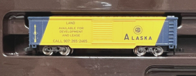 MARKLIN Z MINI CLUB 8687 3-CAR ALASKA RAILROAD FREIGHT SET - NIB