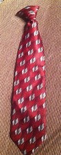 Clip On Neck Tie / Satin Tie