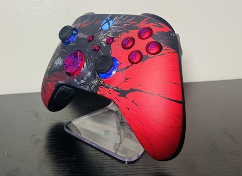 Micrsoft Xbox Premium Custom Modded Controller With LEDs “Red Dragon” - Picture 4 of 4