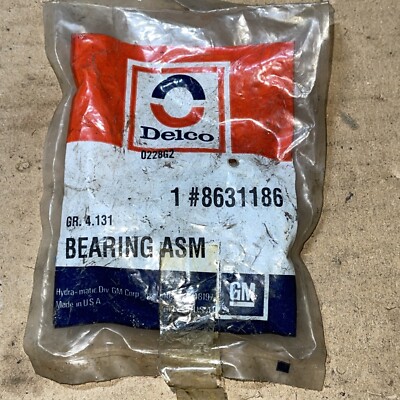 NOS OEM GM ACDelco 8631186 Bearing Gear Drive OPEL Vauxhall 