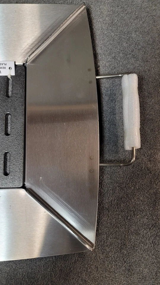 Barbacoa Carbón Compañero Sear Grill Plancha Acero Inoxidable Hierro Fundido Placa Foto 3 de 4