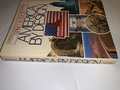 America by Design by Spiro Kostof 1987 Hardcover Book Illustrated
